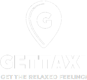 Logo Get Taxi blanc